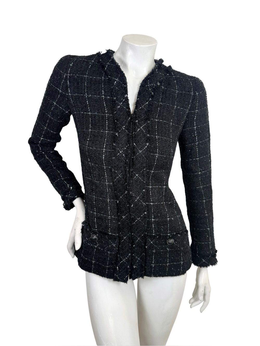 Chanel Paris-Rome 2016 Fringe Fantasy Tweed Jacket FR34
